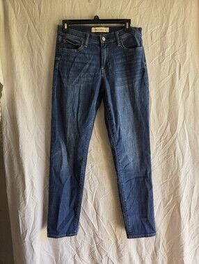 Gap 1969 Real Straight Jeans Womens 28 Regular Dark Wash Denim Mid Rise Classic